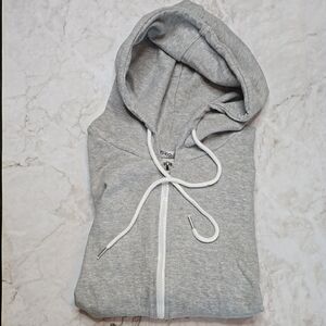 OHOO Men's Light Gray Hoodie, Extra Small (XS)